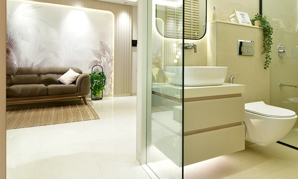 2 BHK washroom
